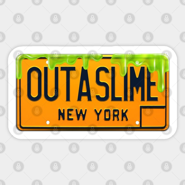 Outa Slime (SLIME VERSION) Sticker by Ecto Girl